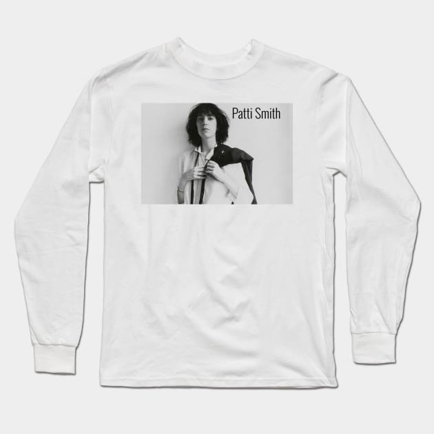 Patti Smith Long Sleeve T-Shirt by PCH5150